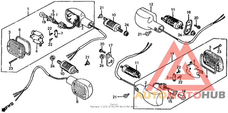 Задний фонарь