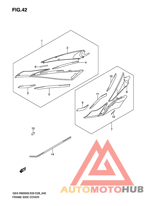 Frame side cover