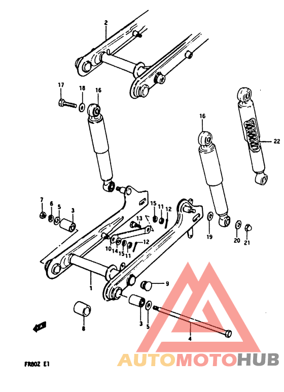 Маятник задний