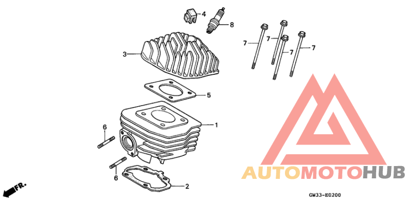 Cylinder/cylinder head
