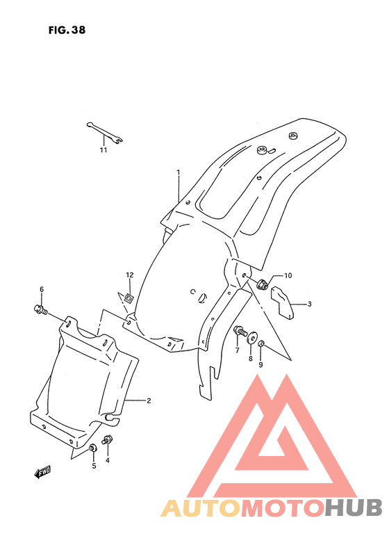 Заднее крыло