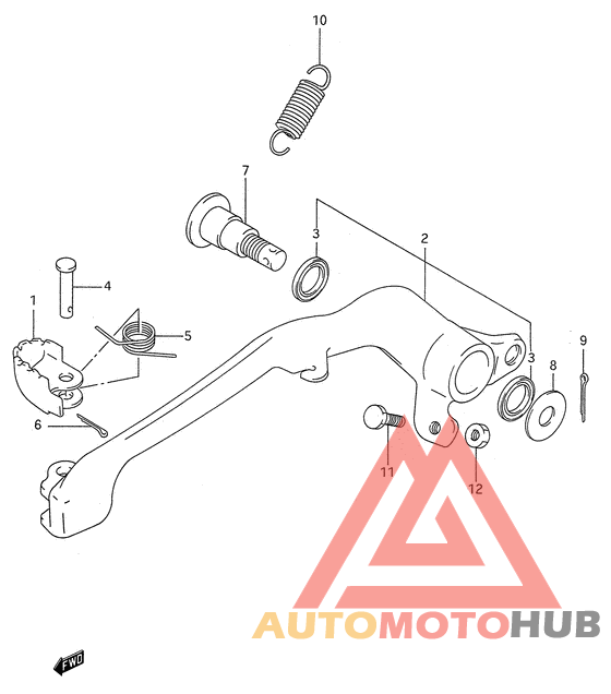 Передний суппорт