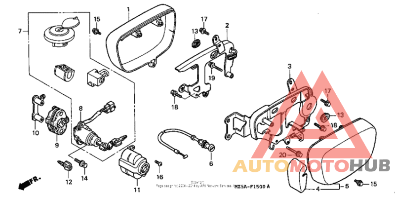Carburetor side cover