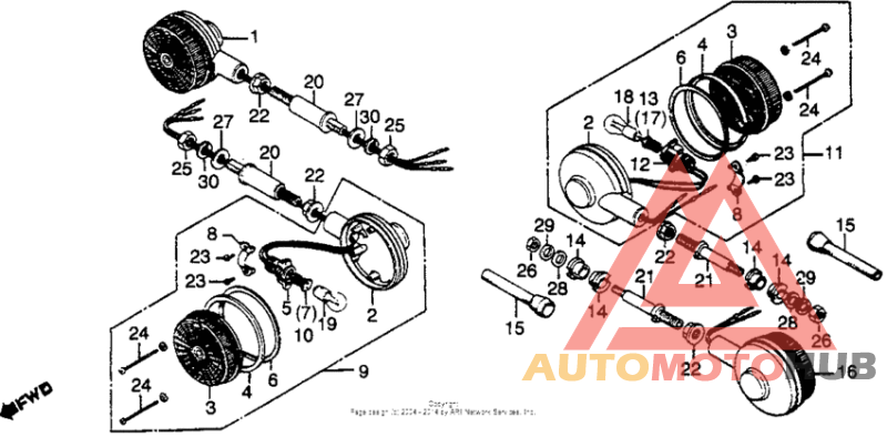 Задний фонарь