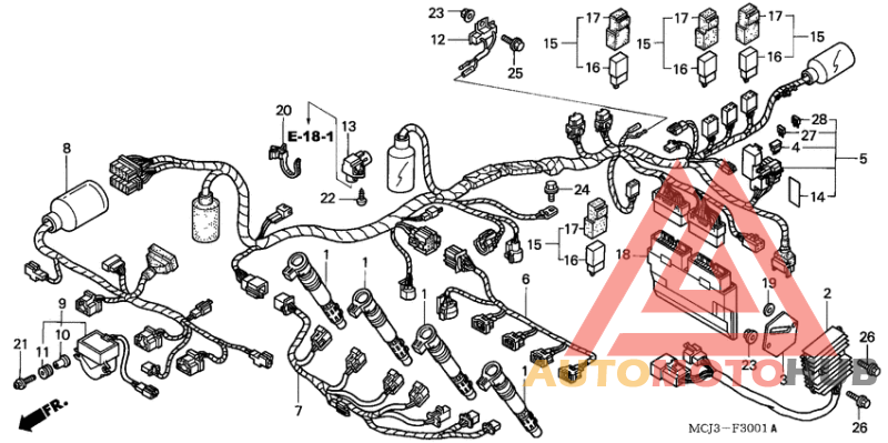 Harness wire