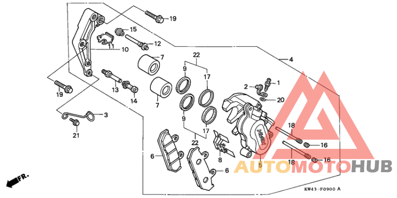 Передний суппорт