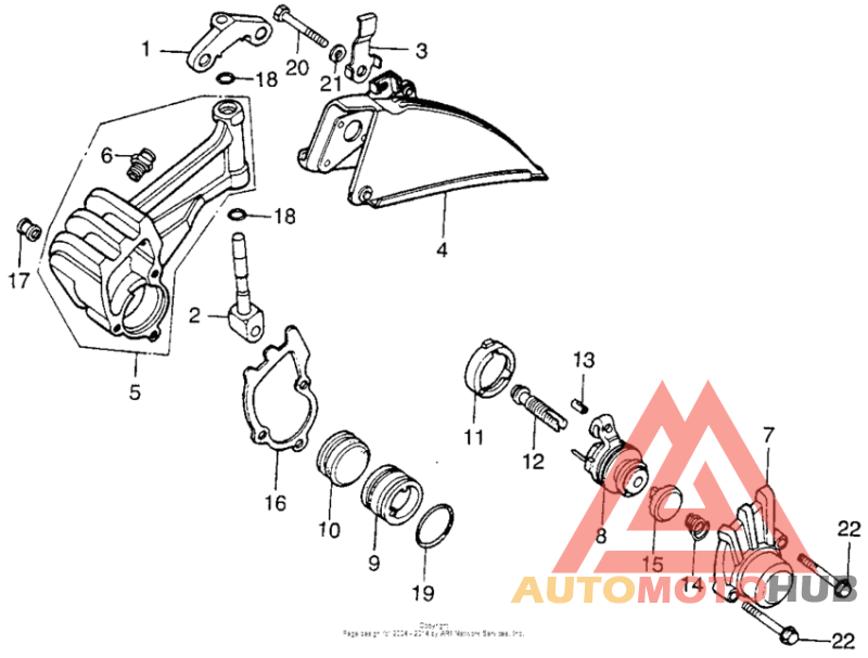 Тормозной суппорт