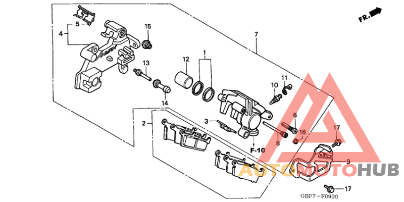 Задний суппорт