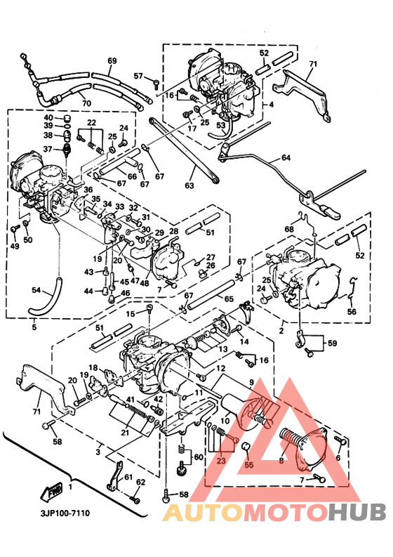Carburetor assy