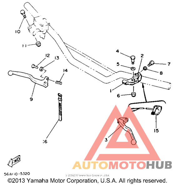 Handle switch-lever