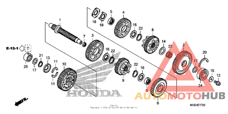 Transmission (countershaft)