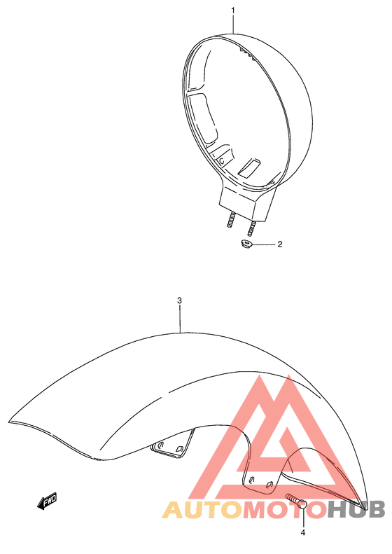 Переднее крыло