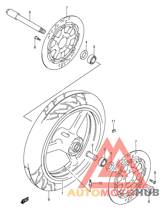 Transom + tube
