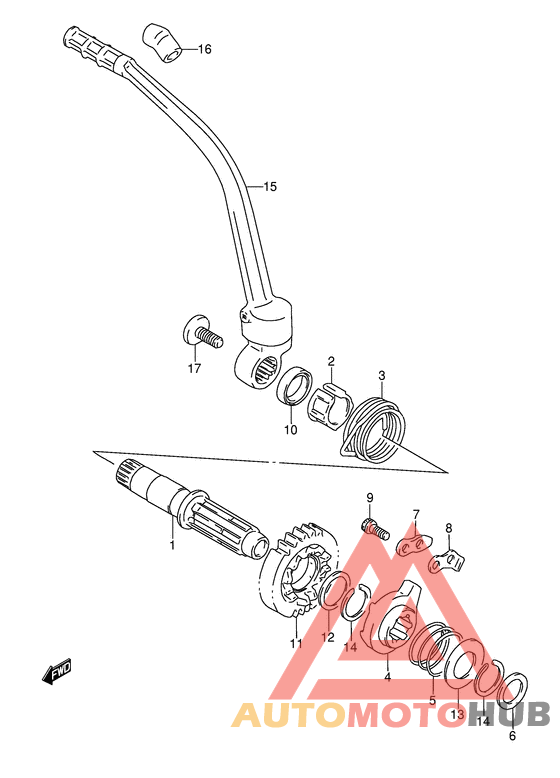 Ножной стартер