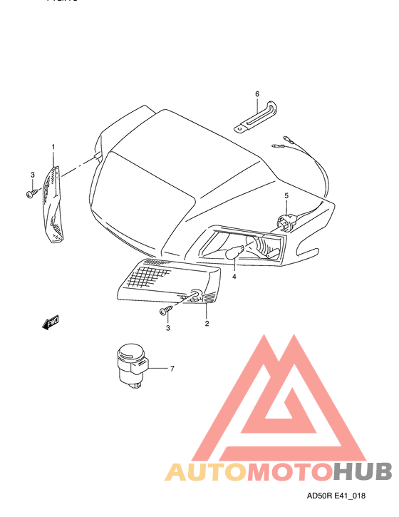 Front turn signal lamp