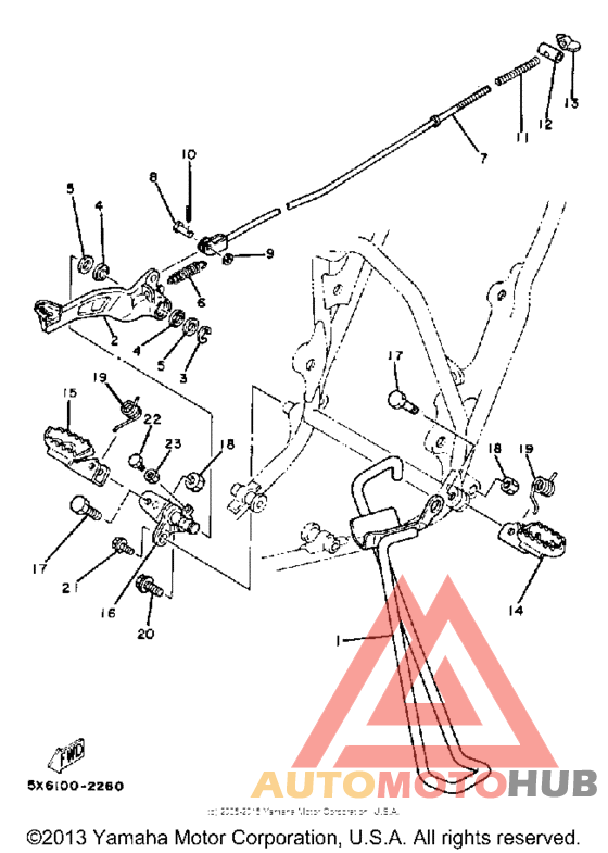 Stand - footrest
