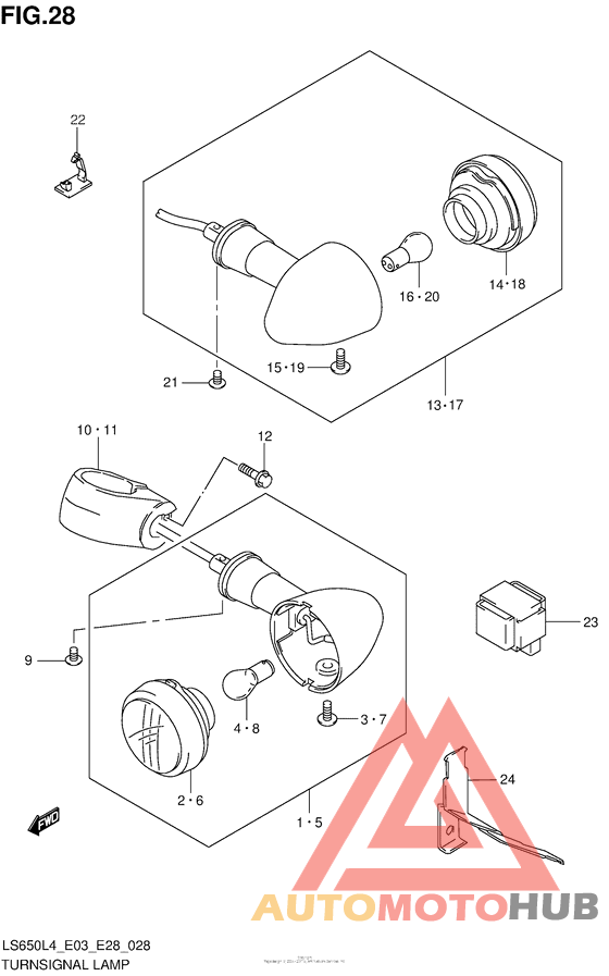 Сигналы поворотов