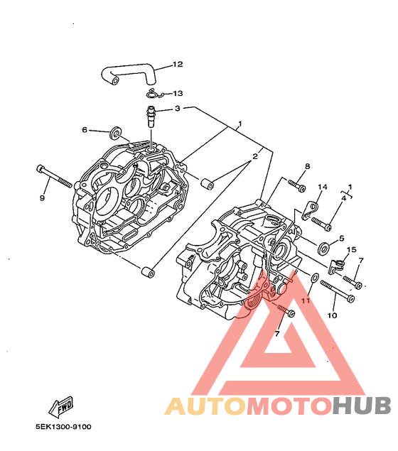Картер двигателя