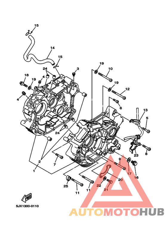 Картер двигателя