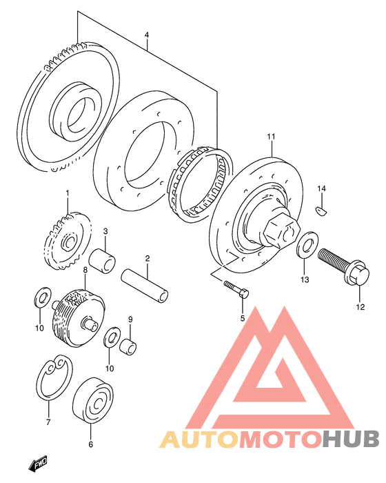 Муфта стартера