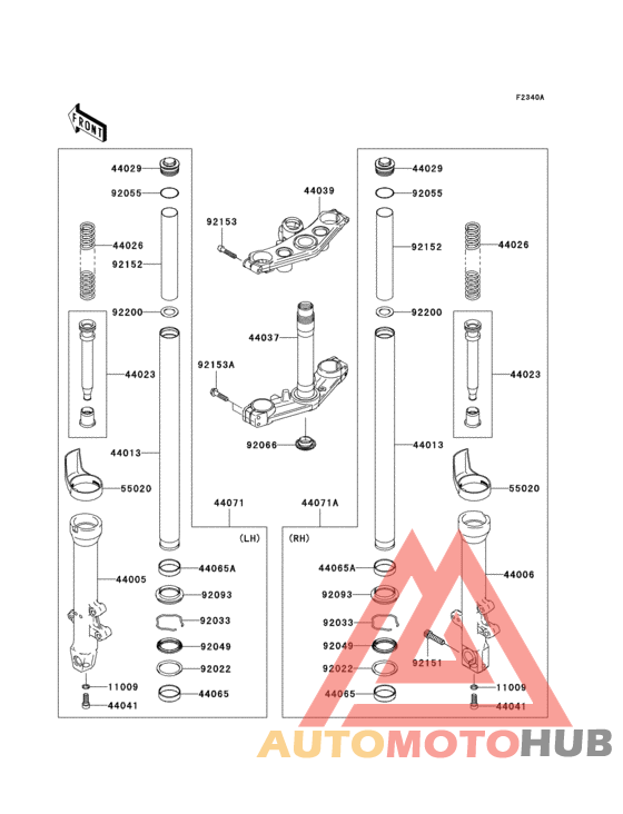 Front fork(k7f)