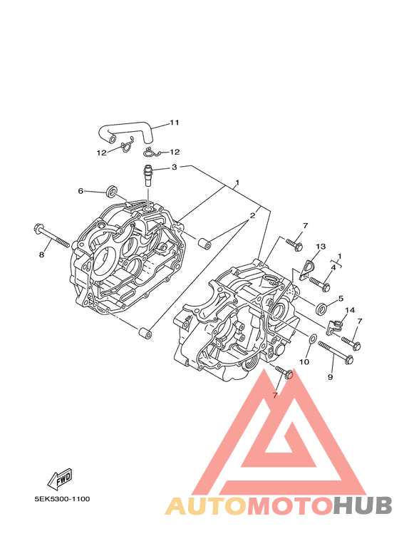 Картер двигателя