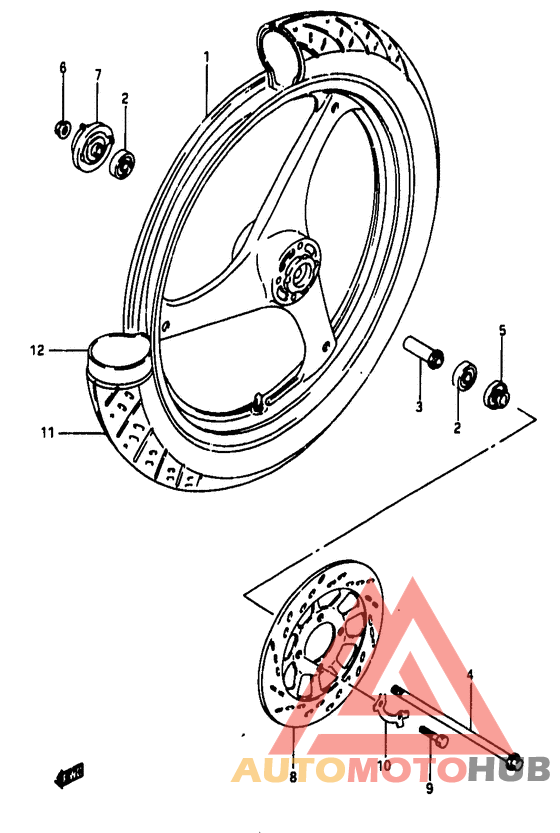 Transom + tube