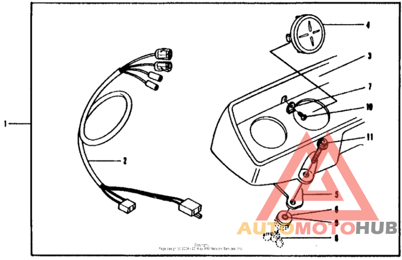 Type 1 instruments (meter panel) 81-82