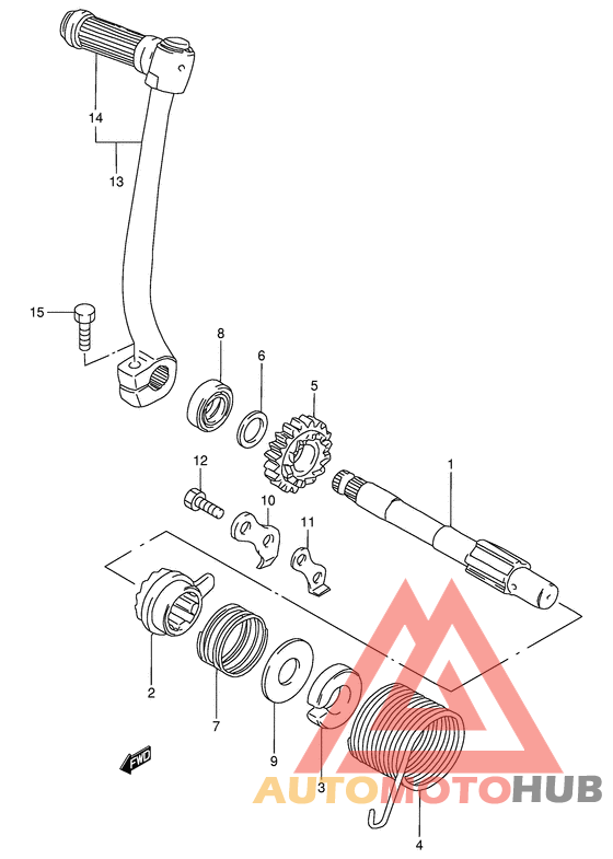 Ножной стартер