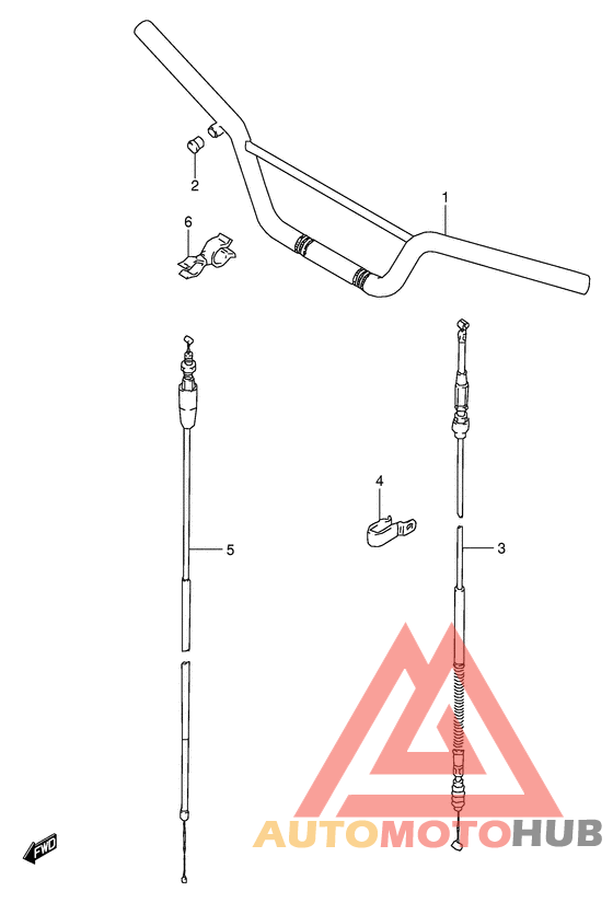 Руль -тросы