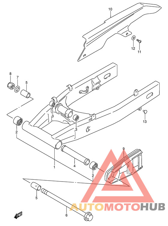 Маятник задний