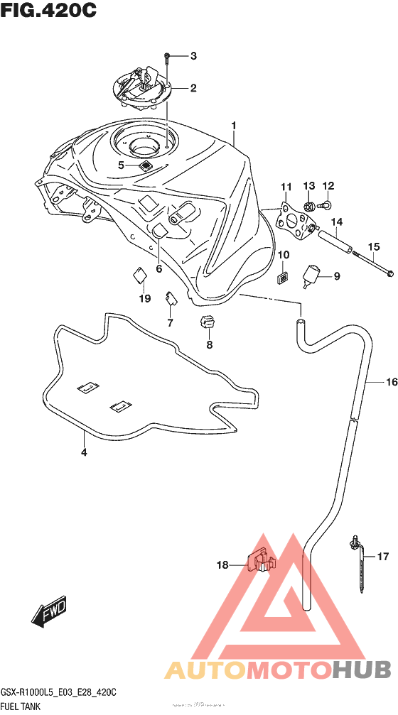Fuel Tank (Gsx-R1000L5 E33)