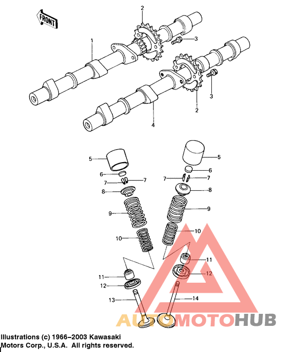 Camshafts/valves