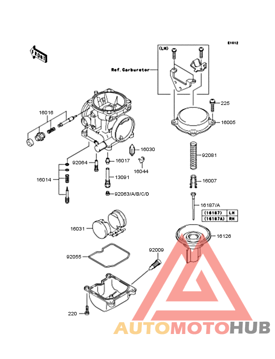 Карбюратор в разборе