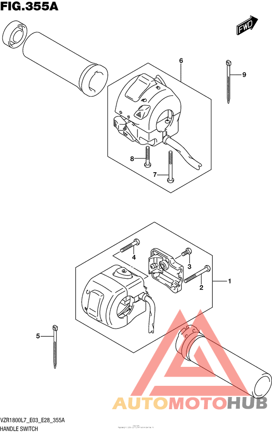 Handle Switch (Vzr1800L7 E28)