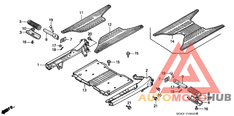 Floor panel/floor board