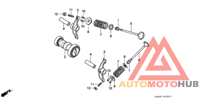Распред вал/клапана