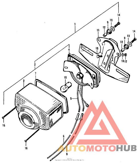 Taillight k1-k3