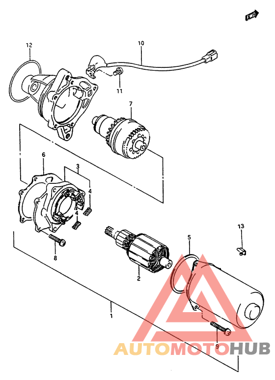Стартерный мотор