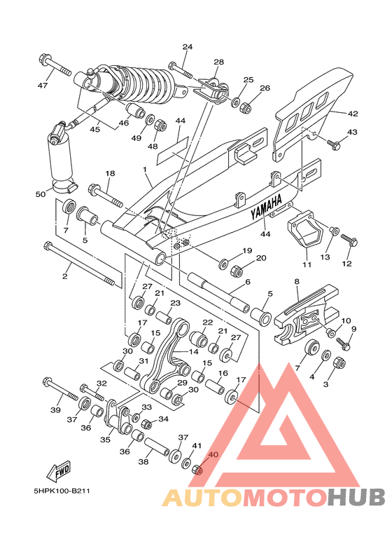 Rear arm & suspension 2