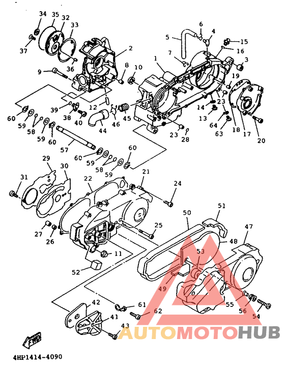 Картер двигателя