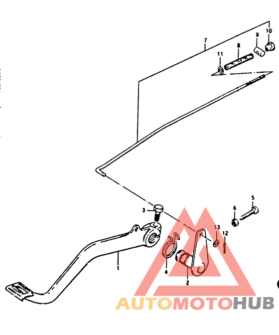 Передний суппорт