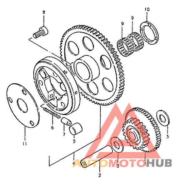Муфта стартера