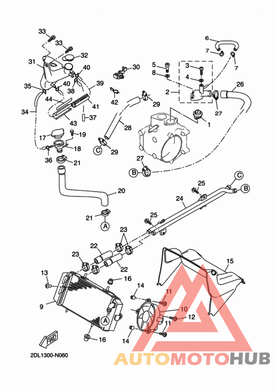 Radiator & hose