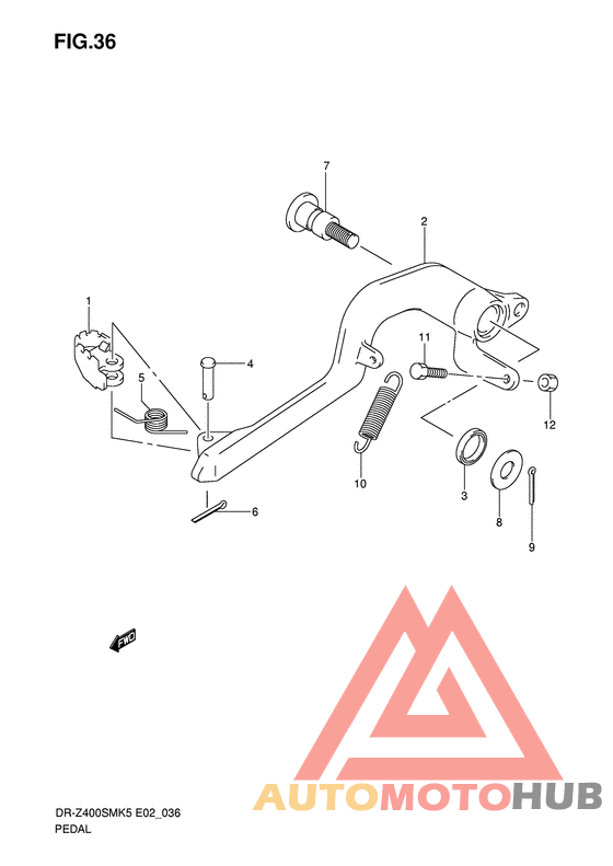 Передний суппорт