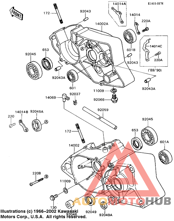 Картер двигателя