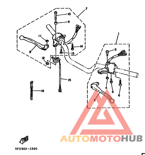 Interruptor  manillar&palanc