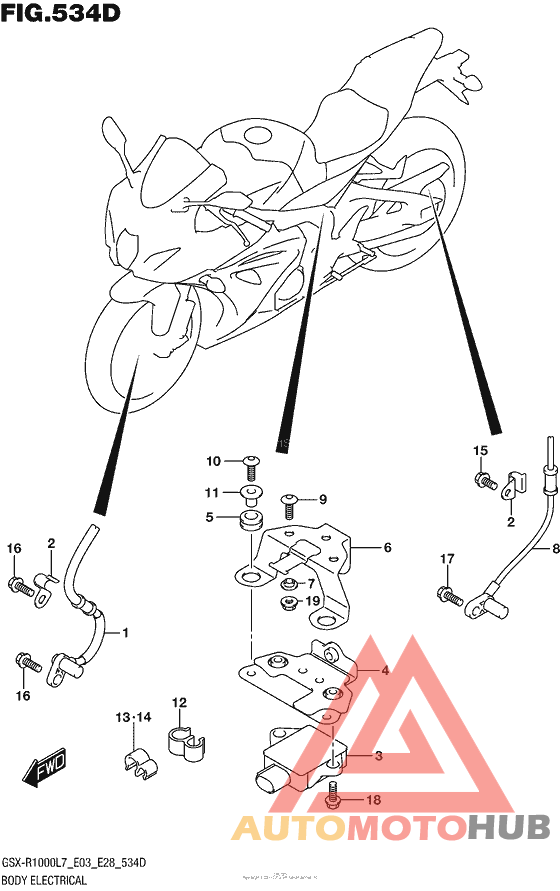 Body Electrical (Gsx-R1000Al7 E03)