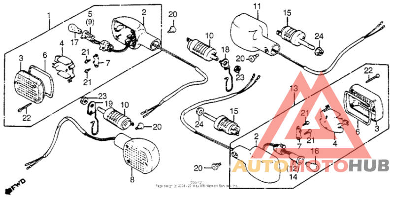 Задний фонарь