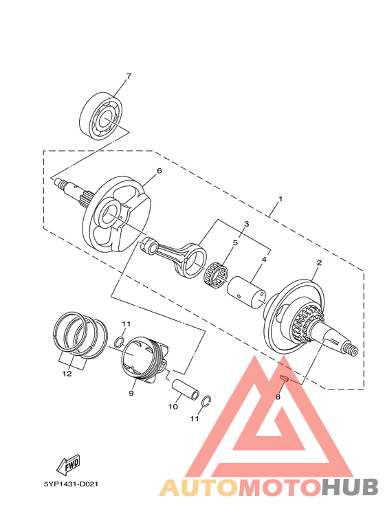 Crankshaft & piston
